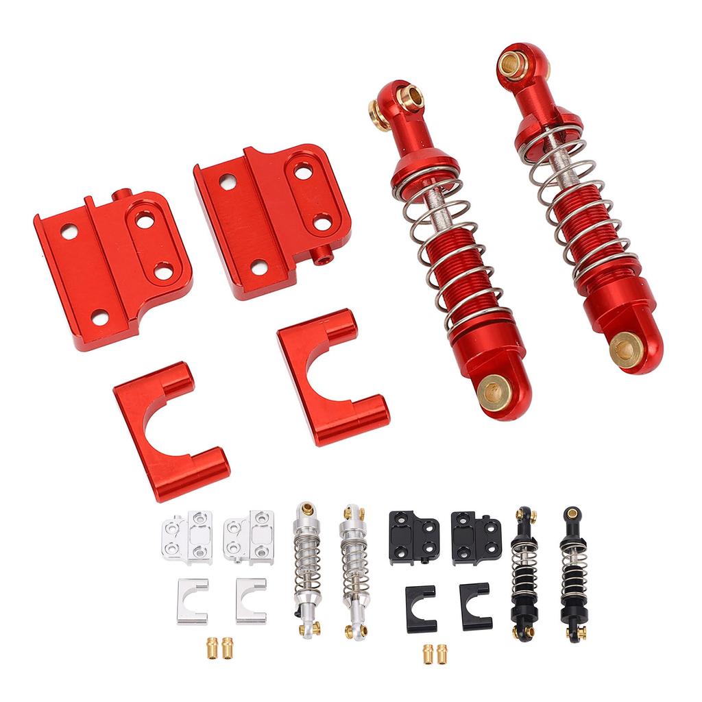 2 Pcs Rear RC Shock Absorber Aluminum Alloy 1/12 Scale RC Rear Shock Damper for MN82 LC79 MN78