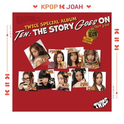 (Distribuție ver.) TWICE [ZECE: Povestea Continuă] Album Special