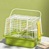 Bird Transport Cage Portable Double Shoulder Bird Carrier Bag Parrot Standing Stick For Outgoing Travel Lovebirds Bird Supplies