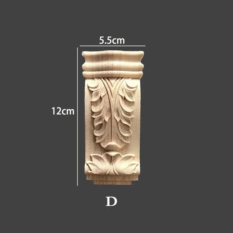 Dropshipping  classic Roman column solid carved carving decoration Chinese stud beam support beam furniture fireplace cabinet