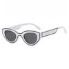Cat Eye Design Sunglasses Women New Fashion Party Hip-Hop Decorated Sunglasses for Men Popular Brand Design Eyewear