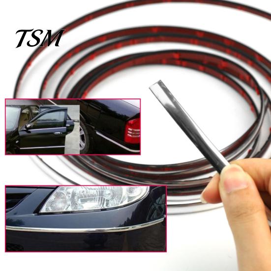 Universal 6mm 15mm 18mm 22mm Auto Chrom Styling Dekoration Zierleiste Zierleiste