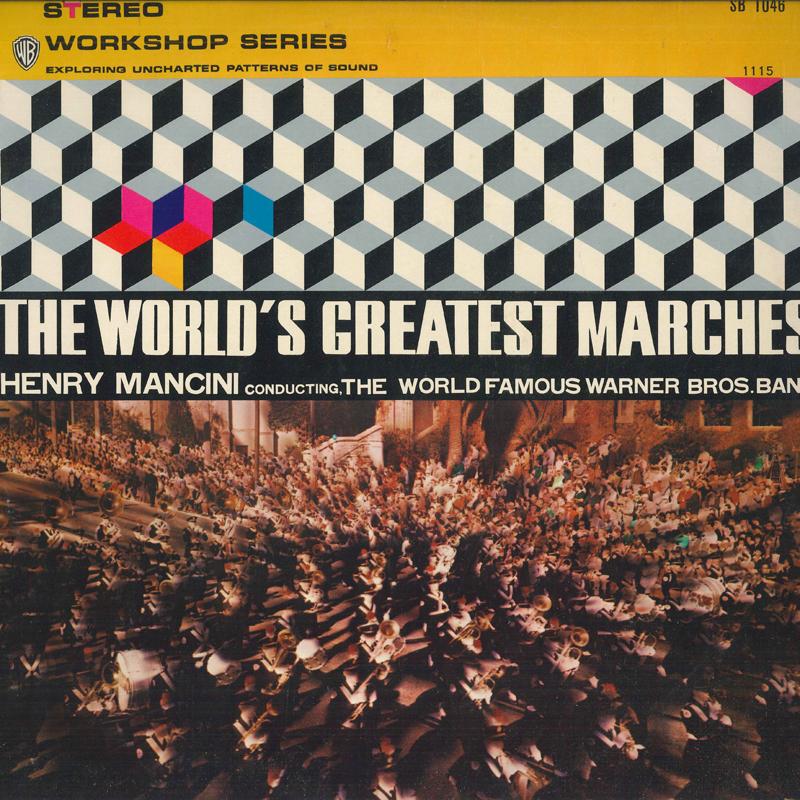 

LP Record HENRY MANCINI WORLD FAMOUS WARNER Chijou saidai no March shu SB1046 WARNER BROS 1963 Japan New Age Easy Listening Used