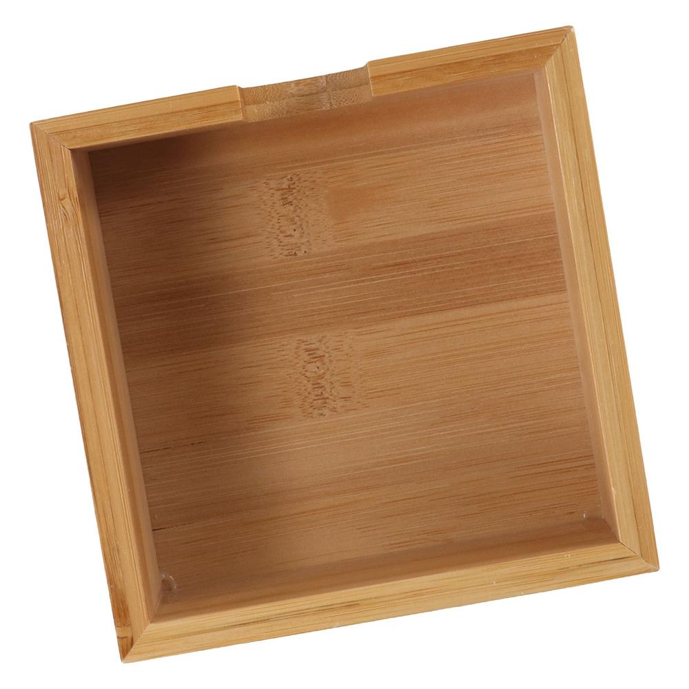 Natural Tabletop Freestanding Tissue Dispenser Square Holders for Paper  Napkin