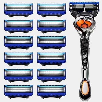Shaver Manual Razor Men's Beard Scratch-proof Razor Five-layer Blade Beard Knife