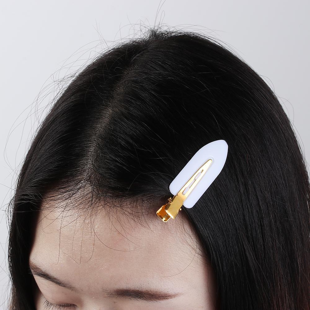 Tools Makeup Clip Fixed hair No Crease Barrettes Seamless Hair Clip No Mark No Bend Hairpins
