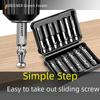 Universal Rusty Screw Extractor Tool for Deep Hole and Broken Wire Removal