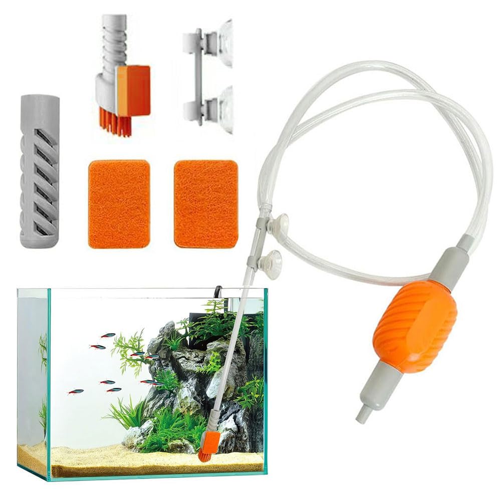 

Bionic drain design Water change pump set for small aquariums