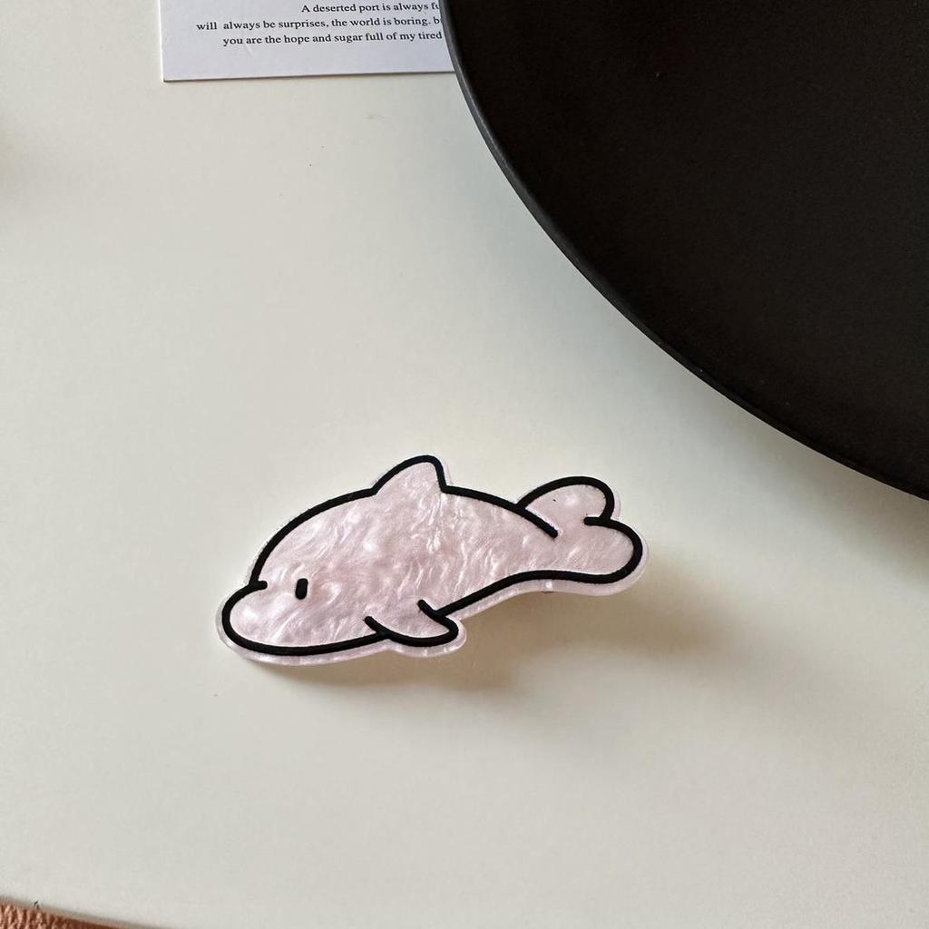 1/8/10 szt. Mała Rybka Kreskówkowa Spinka do Włosów Projekt Serii Morskiej Lekka Dziewczęca Grzywka Zabawna Spinka Spinka do Włosów