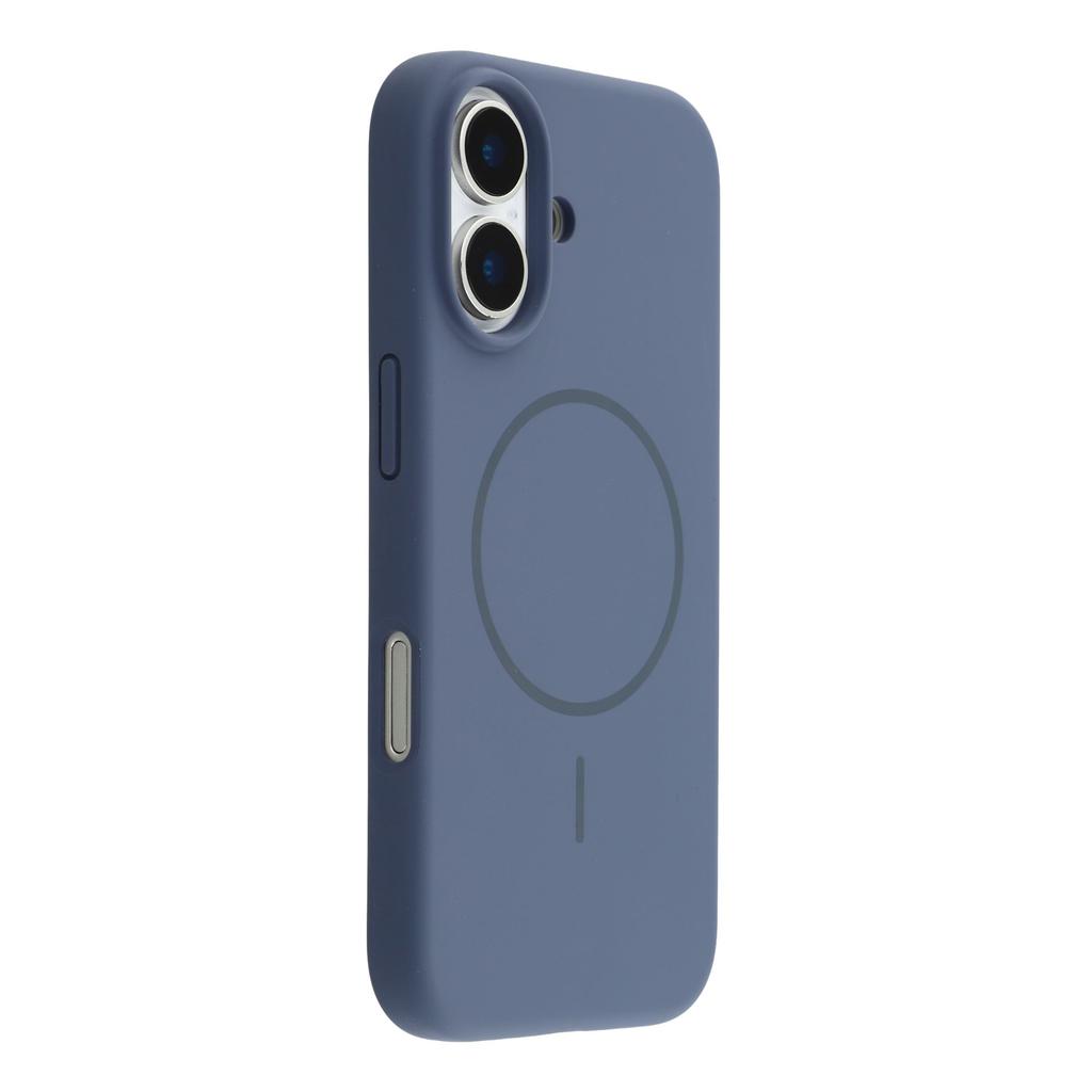 For iPhone 17 Case Compatible with MagSafe Liquid Silicone Phone Back Cover Skin Touch