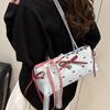 Pc Small Square Bag With Zipper Closure For Daily Casual Girls
