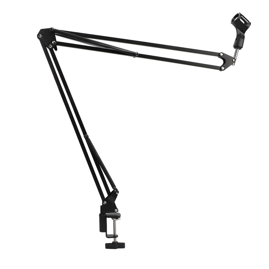 Microphone Arm Stand Steel 360 degrees  Flexible Adjustment Noise Reduction Mic Arm for 3kg Microphone