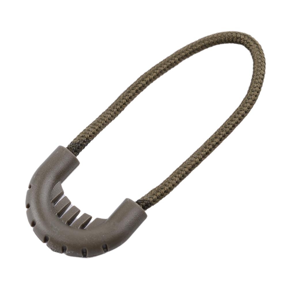 10pcs Zipper Pulls Cord Detachable Zip Clip Buckles Backpack Zipper Cord for Jackets Clothing Bags