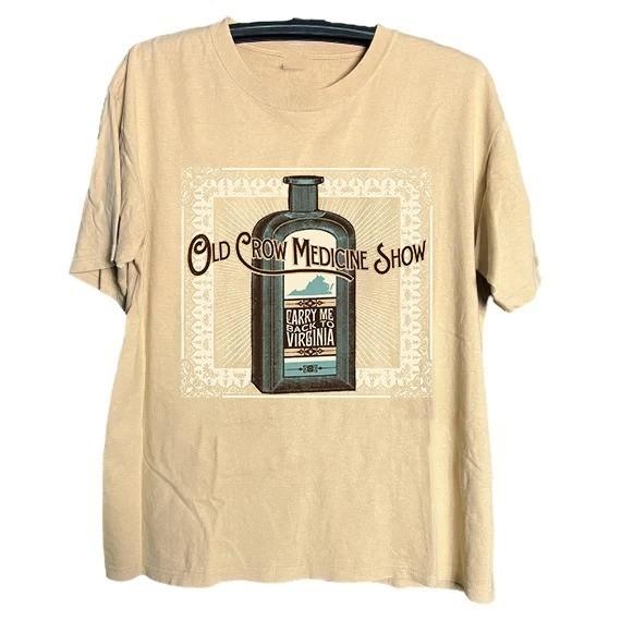 Old Crow Medicine Show Carry Me Back SAND COLOR T SHIRT FN1612 Unisex T-Shirt