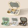 1PC Mini Portable Travel Medicine Box Tablet Partition Box Carry-On Daily Three Meals Weekly Seven Days Small Medicine Box S/L