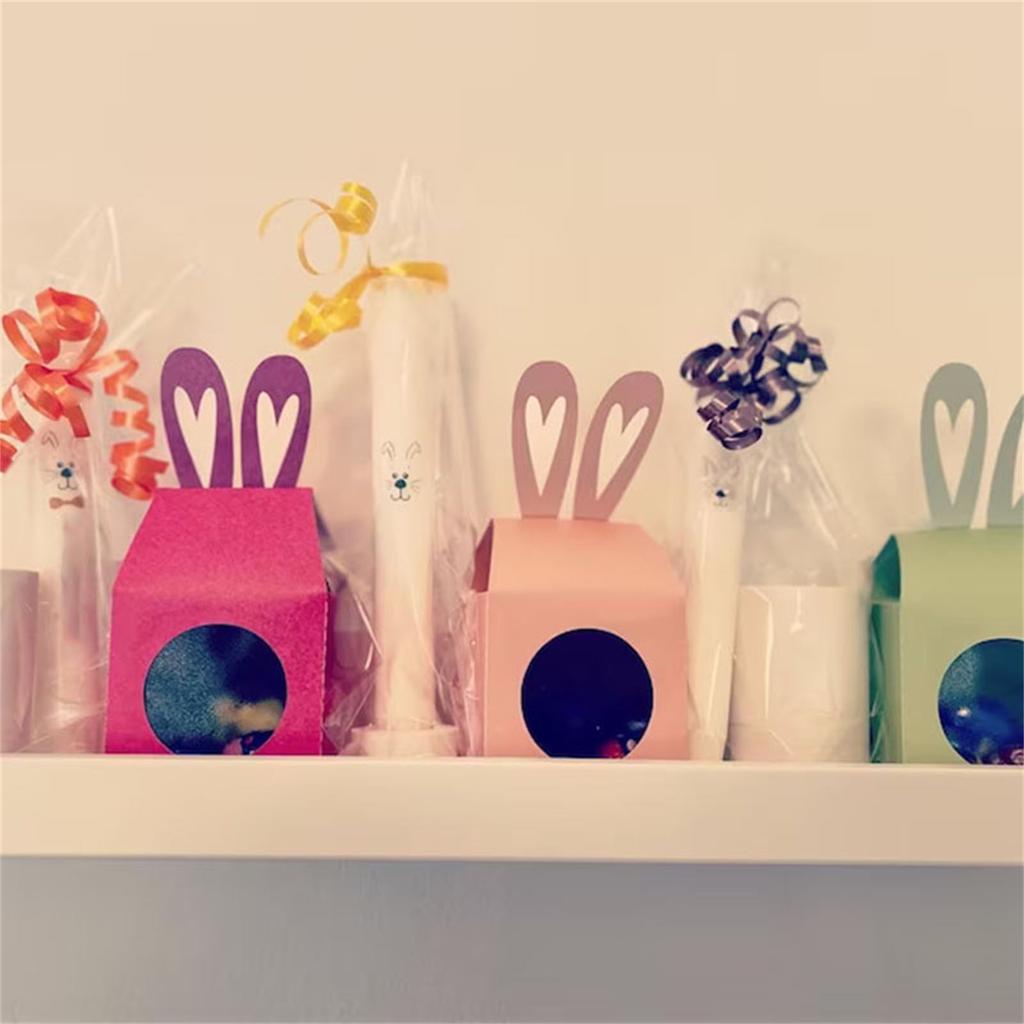 Bunnies Ears Box Cutting Dies Carbon Steel Die Cut Templates for Card Making Scrapbooking Packaging Embellishment