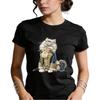 Renaissance Cat | Royal Feline Graphic Tee | Unisex Gildan 5000 Cat Lover Tee