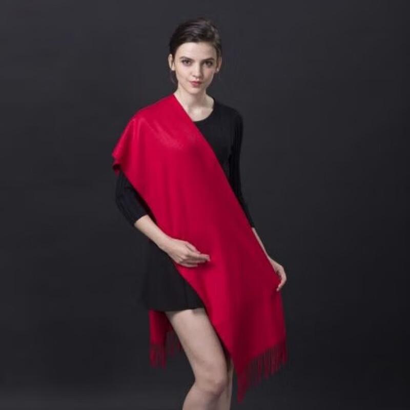 Chinese Red Ethnic Style Scarf