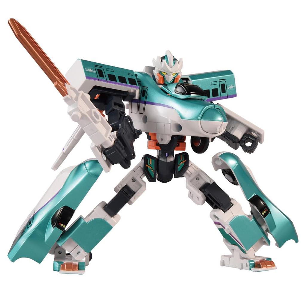Takara Tomy Plarail SGX05 Shinkalion H5 Hayabusa Train Toy 3 and (Ages up)