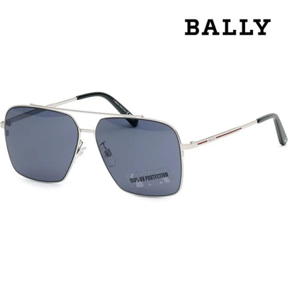 

[Bally] Sunglasses BY0081D 16A Double-bridge Aviator Oversized Fit