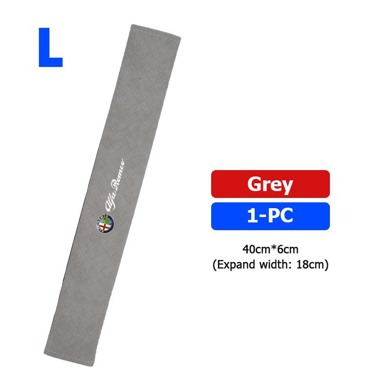 Car Safety Shoulder Cover Soft Protection Seat Belt Padding Pad For Alfa Romeo GT Stelvio F1 Brera Volante Tonale Gloria Disco