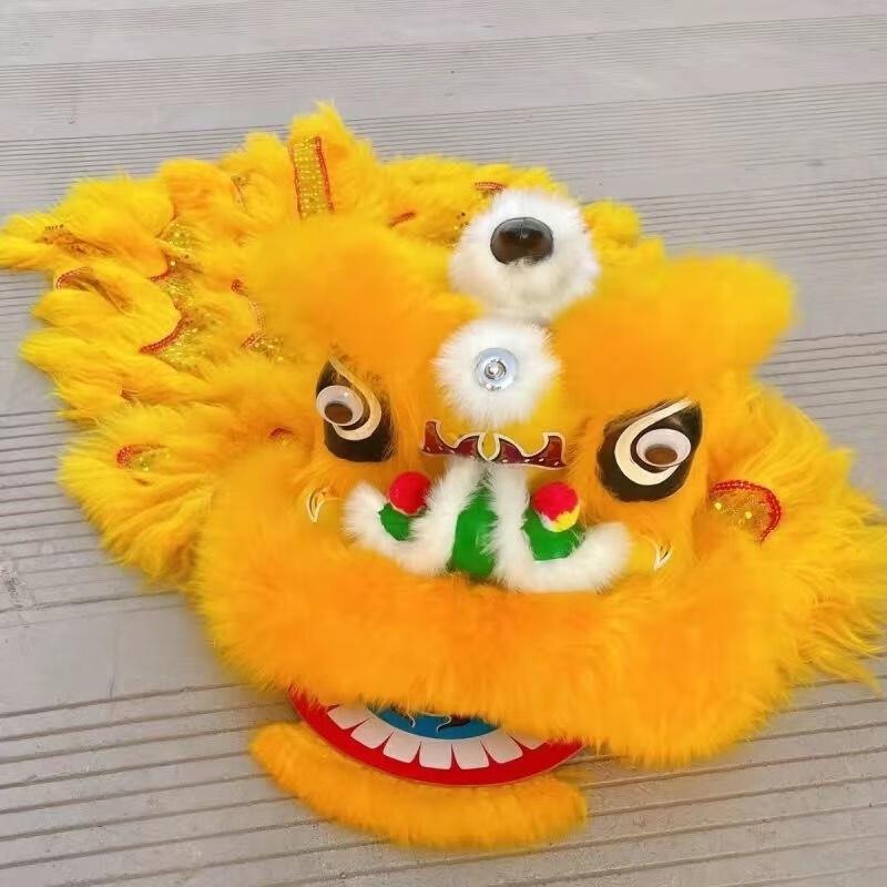 Children's Red Foshan Southern Lion Dance Sets