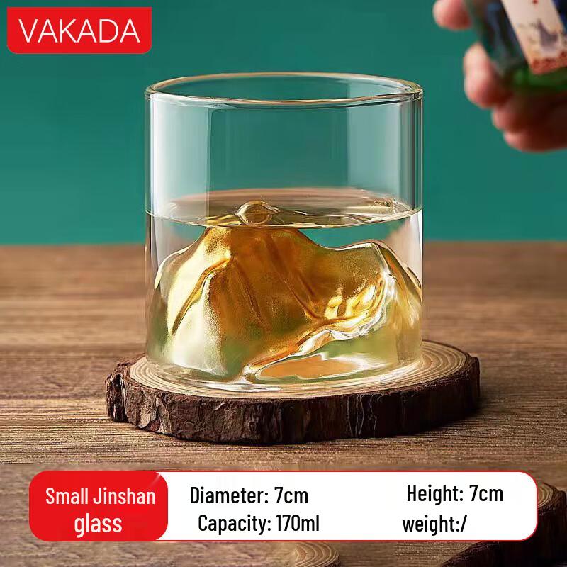 VAKADA High Borosilicate Glass Volcano Cup