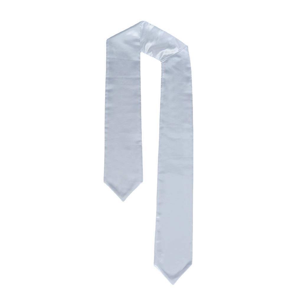 

Взрослая атласная почетная лента выпускника и пояс свадебного министра 12x183cm белый