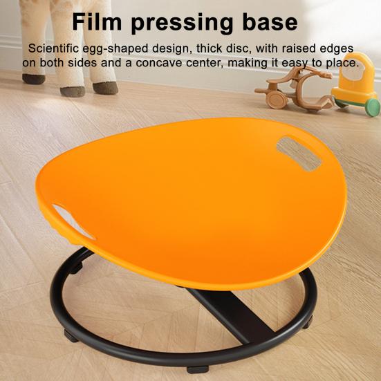 Çocuk Dönen Sandalye Duyusal Oyuncak 360 Derece Dönen Sandalye Otur ve Dön Sandalyesi Yeni Yürümeye Başlayan Çocukların Gelişimi için Denge Eğitimi Koltuğu