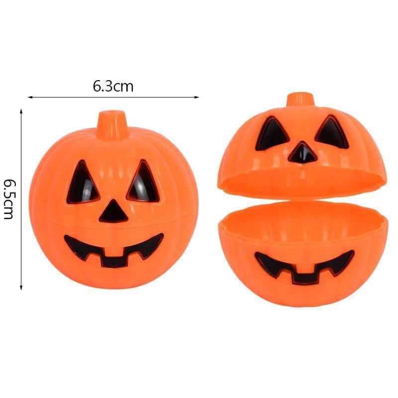 

3/6/12 шт. Хэллоуин тыква конфеты подарочная коробка украшения для вечеринки на Хэллоуин мини-подарок контейнер для закусок 3pcs