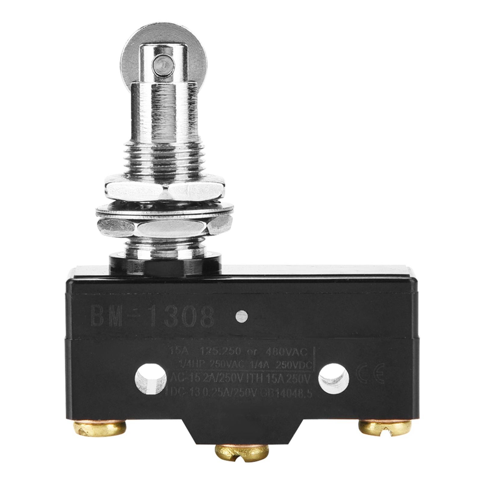 

1Pc Micro Switch Momentary Limit Switch Snap Action Silver Contacts (BM1308)