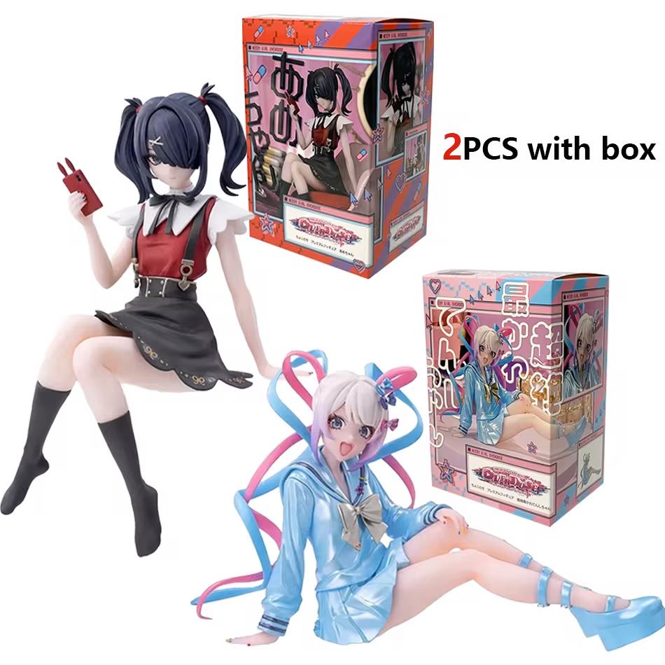 NEEDY STREAMER OVERLOAD OMGkawaiiAngel chan Anime Girl Figure Ame-chan Action Figure Super Ten-Chan Figures Model Doll Toys Gift