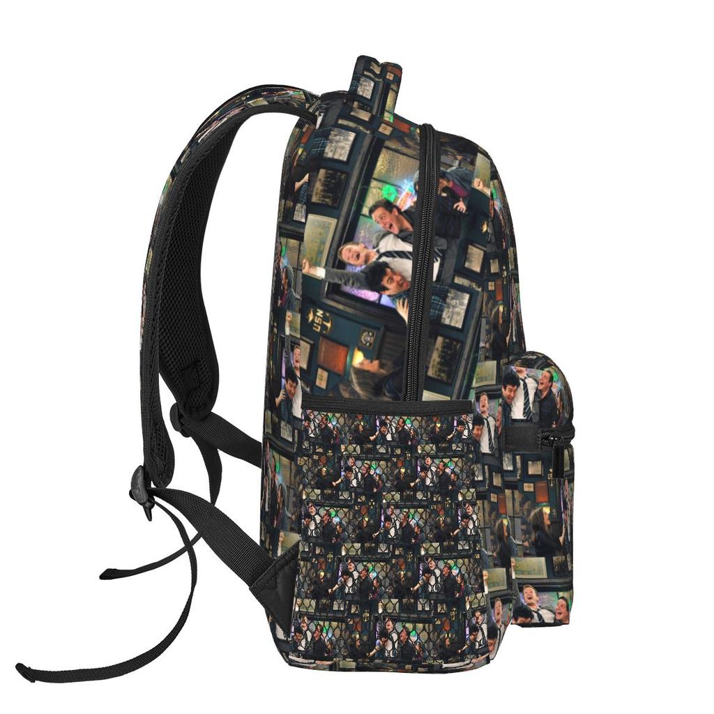 How I Met Your Mother Backpack Student Boys Girls BookBag Kids School Bag Computer Shoulder Bags for Men Women
