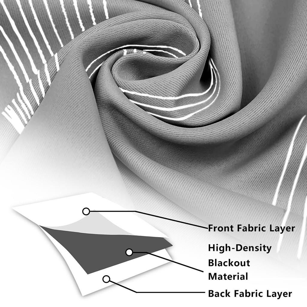 2025Silver Wave Curtains High Precision Blackout Curtains Living Room Sun Protection Heat Insulation Curtains