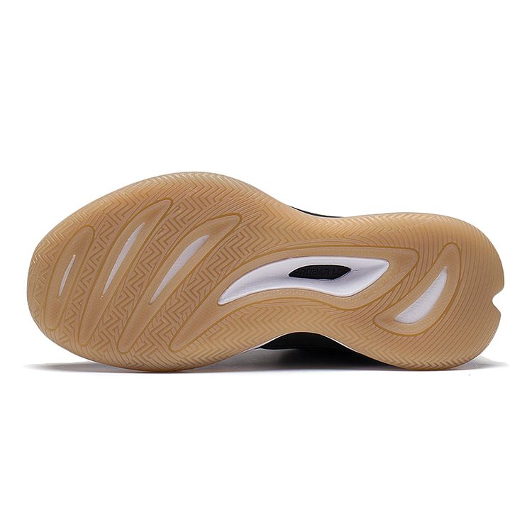 Li Ning Stable Rebound Performance Basketball Shoes Kids Sneakers Black Gold YKBS106-1