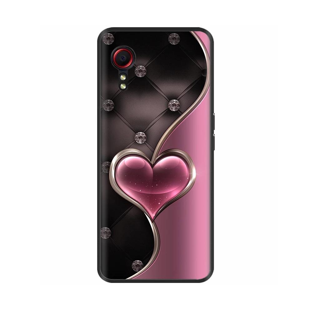 Per Samsung Galaxy Xcover 7 Custodia Morbida Liscia Silicone Liquido Cartoon Guscio Telefono Per Samsung XCover7 Cover Posteriori Protettive in TPU