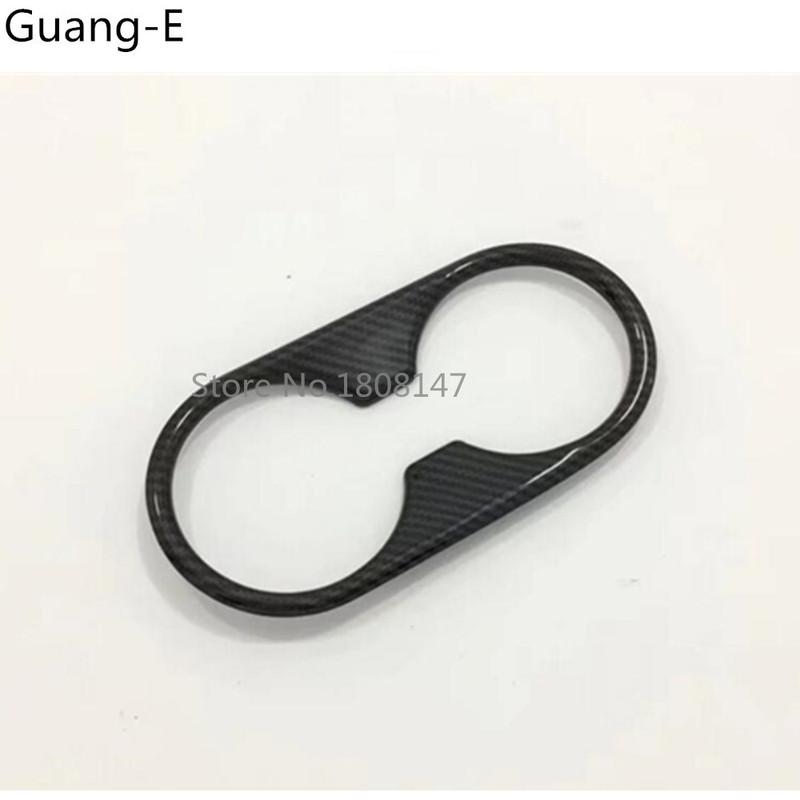 Car Styling Stick Inner Middle Shift Stall Paddles Cup Lamp Trim Frame Armrest For Mazda 2 Mazda2 Demio 2015 2016 2017 2018