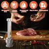 Stainless Steel Meat Tenderizer with 21 Needles Professional Kitchens Tool Firm Meat Grinder Compact Meat Piercing for Steak and