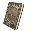 Retro Notepad A6 Notebook PU Creative Embossed Diary Handbook Korean Stationery Student School Office Writing Book 13.7x10x2cm