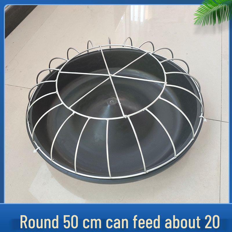 Automatic Free-Range Chicken, Duck, and Goose Feeder - Spill-Proof, Durable, and Carefully Designed