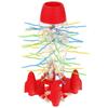Family Arcade Game Jumping Monkeys Pickaxes Monkeys in Space - Red