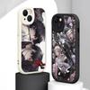 Orv Korean Comics Design Phone Case For iPhone 16 15 14 13 12 11 Plus Pro Max High-end Luxury Lambskin Silicone Cover Black