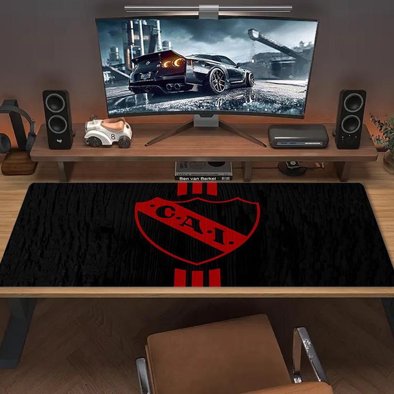 Club Atletico Independiente Print Cushion Non-slip Laptop Tablet Big Mousepad XXL Mat Mini PC Playmat With Lock Edge