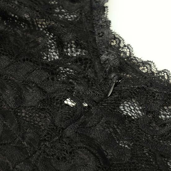 Bridesmaid Dress for Women Lace Patchwork Formal Gowns Crew Neck