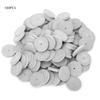 100 peças Brocas de Laboratório Dentário Abrasivas para Desbaste Polimento Roda de Borracha Ferramenta (Cinza Fino)