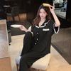 Wumida short-sleeved Modal cotton pajamas women's summer thin solid color high-end light luxury outer loungewear suit