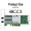 FLYBISH KY-82599-LR2 10GbE Dual Port Fiber PCIe Network Card (CN version)