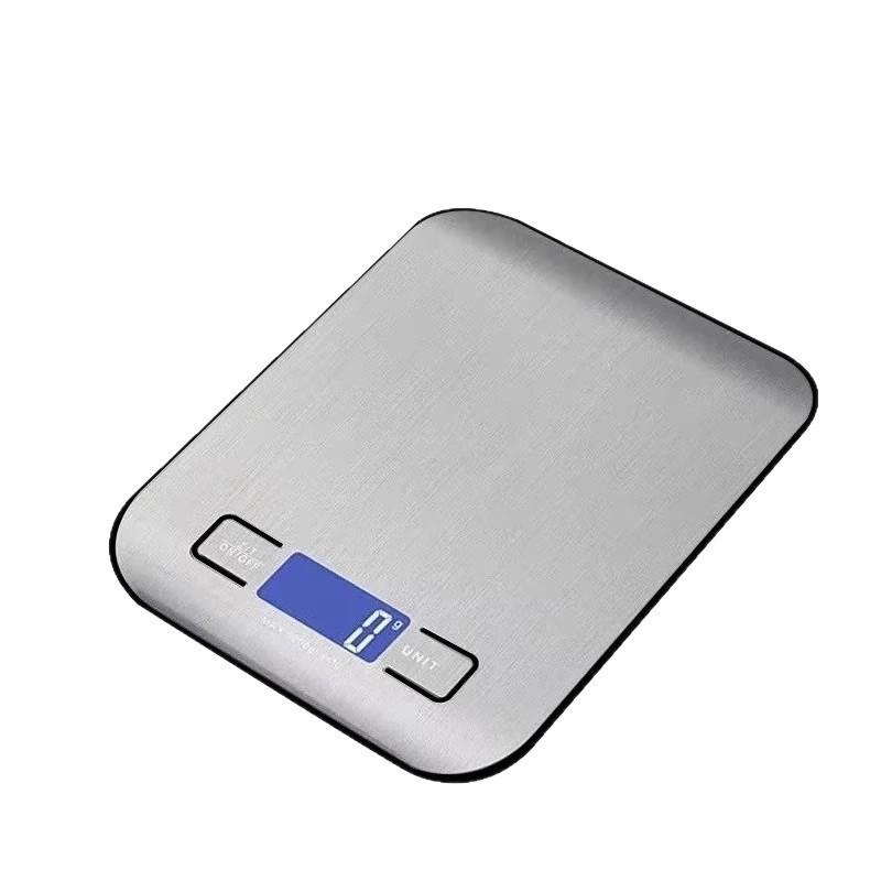Premium Stainless Steel Food Scale - Waterproof & Moisture-Proof Design - High Precision Electronic Weighing for Baking, Cooking