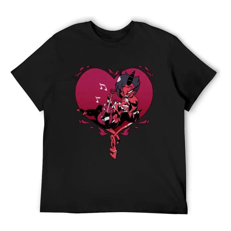 Camiseta Personalizada De Moxxie Cantando A Millie - Helluva S