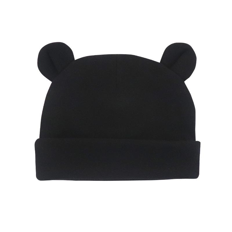 Soft Newborn Hat Baby Beanie Cotton Infant Bonnet Baby Cap for Girls Boys Kids Hats Newborn Photography Props Accessories 0-12M